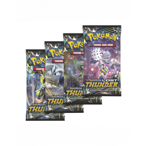 Pokemon Lost Thunder Sun-moon Oyun Kartı (4 Paket)