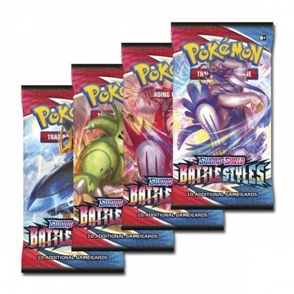 Abetto Market Pokemon Tcg:battle Styles Pokemon Kart (4 PAKET)