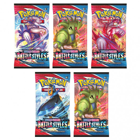 Abetto Market Pokemon Tcg:battle Styles Pokemon Kart (4 PAKET) - 2