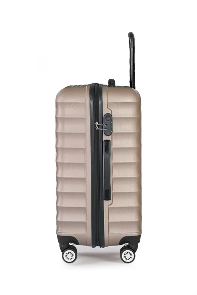 Polo&Sky Petek Model Gold Renk Orta Boy Valiz Bavul - 3