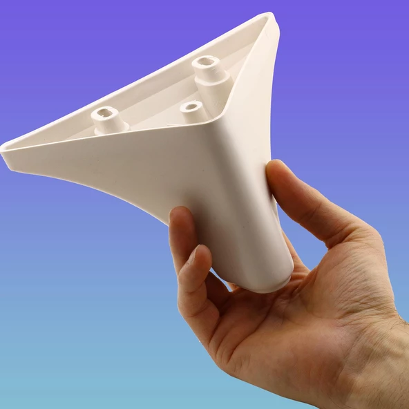 Yonca Mobilya Kanepe Sehpa Tv Ünitesi Koltuk Ayağı 10 Cm Krem Baza Ayakları - Resim 7