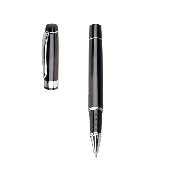 İsme Kişiye Özel Desenli Kapaklı Premium Metal Roller İmza Kalemi - 2