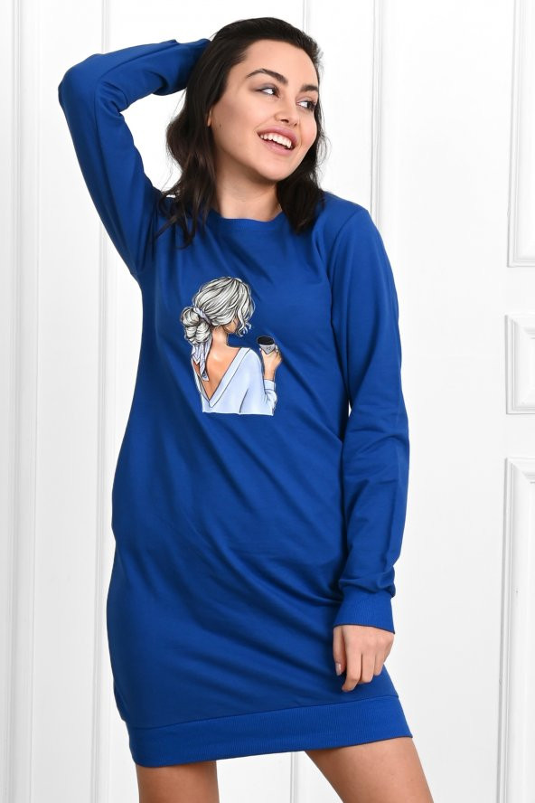 Kadın Tunik Elbise 5109-23 - 8