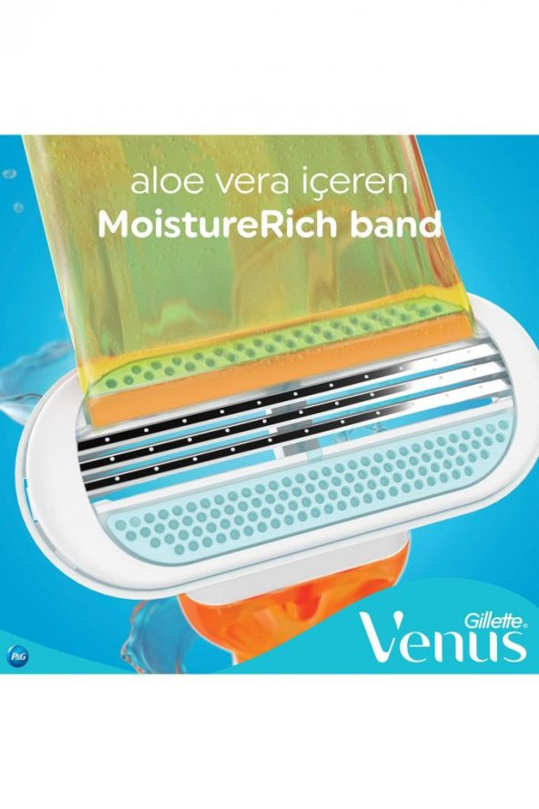 Gillette Venus Riviera 2li Kullan At Kadın Tıraş Bıçağı - 5