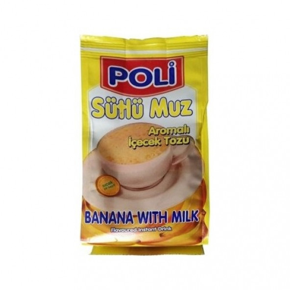 Poli Sütlü Muz Aromalı Içecek Tozu 250 gr