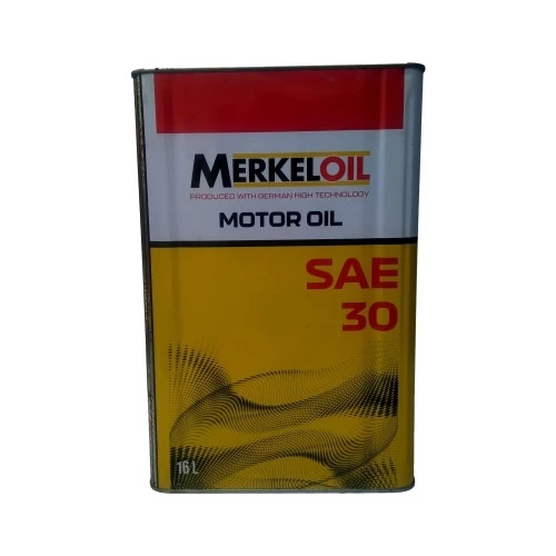 MERKELOIL Merkel Oil 30 Motor Yağı 16 Lt Teneke 2022 Üretim