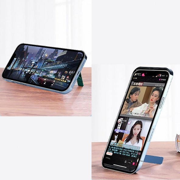 E2M STD-19 PORTATİF MİNİ TABLET STANDI YEŞİL - 6