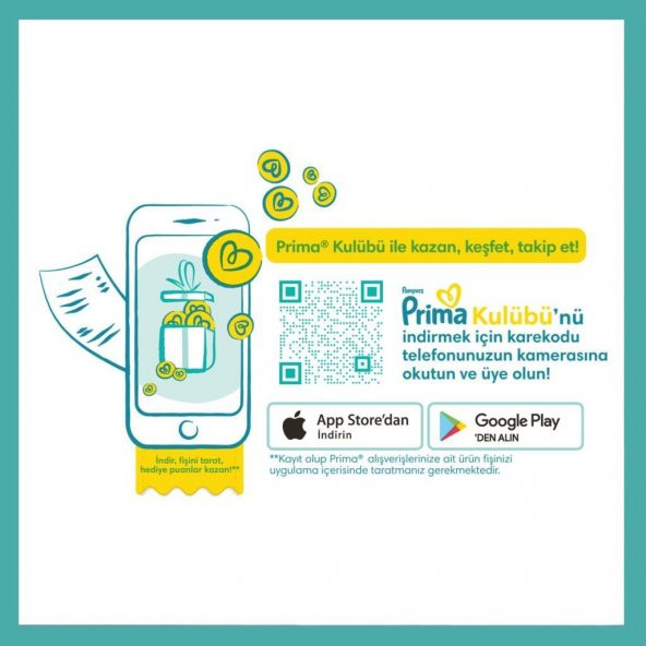 Prima Aktif 4 Numara Maxi 136'Lı Bebek Bezi - 5