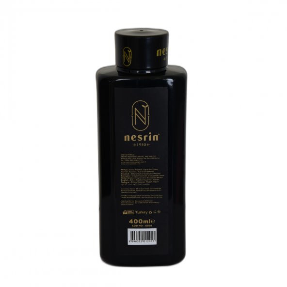 Nesrin İncir Kolonyası 80 Derece Özel Seri Kutulu Pet Şişe 400 ML - Eau De Cologne - 2