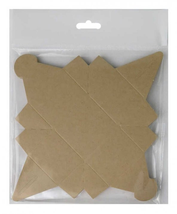 LOKUMLUK KARTON KUTU KRAFT NATUREL 25 ADET - 2