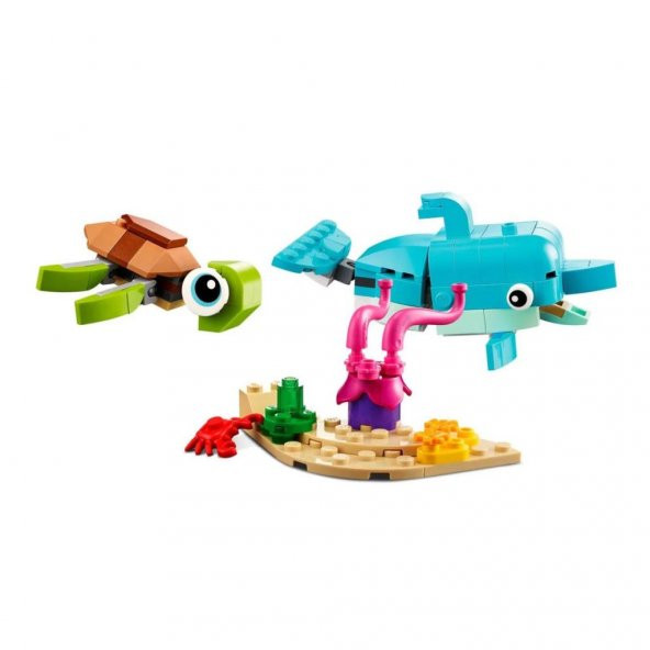 31128 Lego Creator Yunus ve Kaplumbağa 3ü1 arada,137 parça +6 yaş - 3