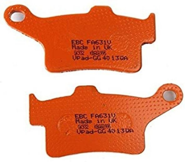 Ebc Fa631V 2013-2017 Can-am Spyder RT Uyumlu Arka Fren Balatası Yarı Sinterli Balata - Resim 3