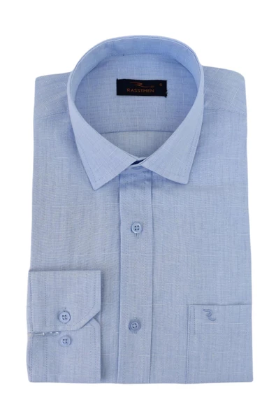 Erkek Klasik Uzun Kol Armürlü Gömlek BGL-ST02522 - Resim 2