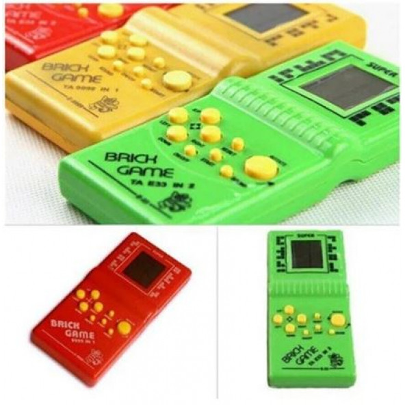 El Tetrisi Nostalji Atari Oyunu Tetris 1 in 9999 Oyun - 3