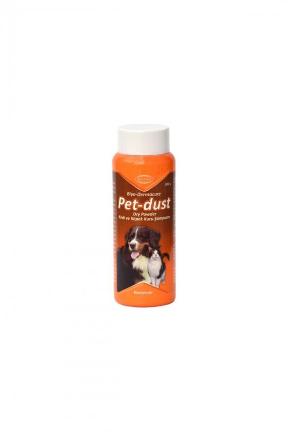 Biyoteknik Pet Dust Dry Powder Şampuan