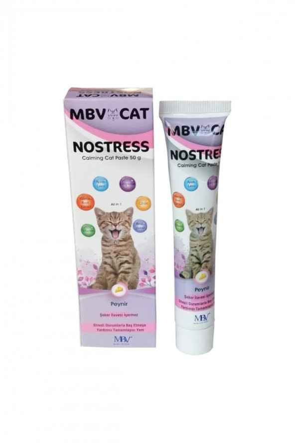 Mbv Cat Nostress Stres Giderici Macun 50 Gr