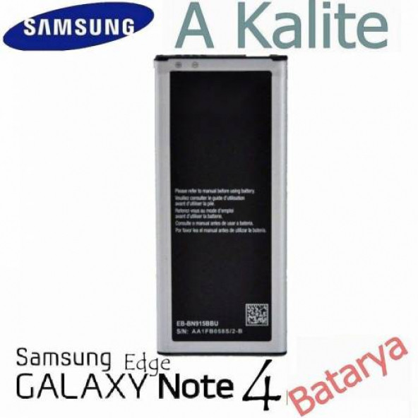 Samsung Galaxy Note 4 Edge Batarya EB-BN915BBE Uyumlu Yedek Batarya