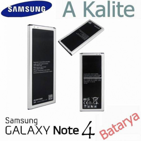 Samsung Galaxy Note 4 Batarya EB-BN910BBE Uyumlu Yedek Batarya