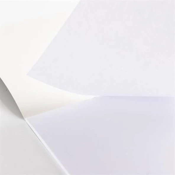 Meteksan Bloknot Karton Kapak Çizgisiz 50 Yaprak A4 Bloknot - 3