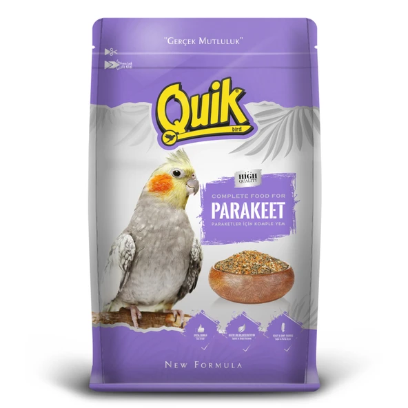 Quik Paraket Yemi 750 gr Sultan Cennet Sevda Papağanı Yemi
