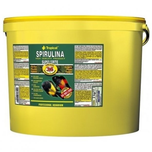 Tropıcal Spırulına Süper Forte Pul 100 Gr