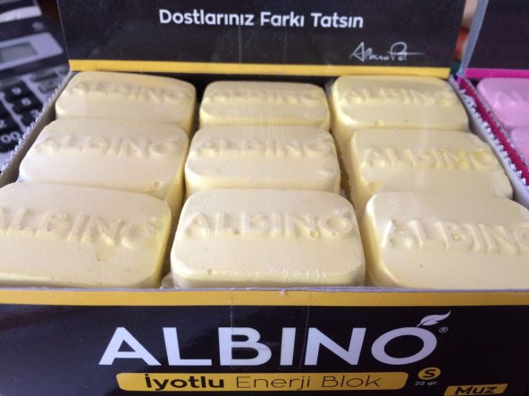Albino İyotlu Enerji Blok Muz 3’lü