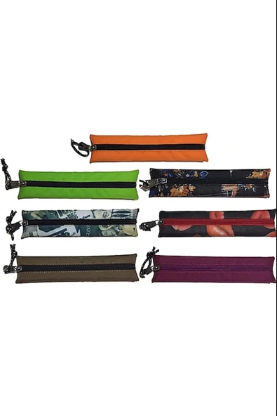 Jacbag Kalem Kutusu Mini Kalem Çantası (Karışık Renk 1 Adet)