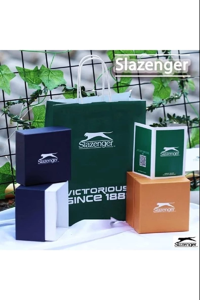 Slazenger SL.09.1958.2.03 Hasır Kordon Erkek Kol Saati - 4