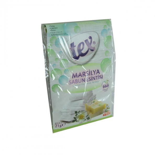 Tex Dolap Çekmece Banyo Oda Kokusu Marsilya Sabun Etkisi Askılı 21 Gr Paket - 3