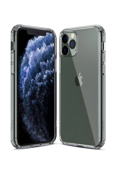 Apple iPhone 11 Pro Şeffaf Darbe Emici Anti Şok Silikon Kılıf