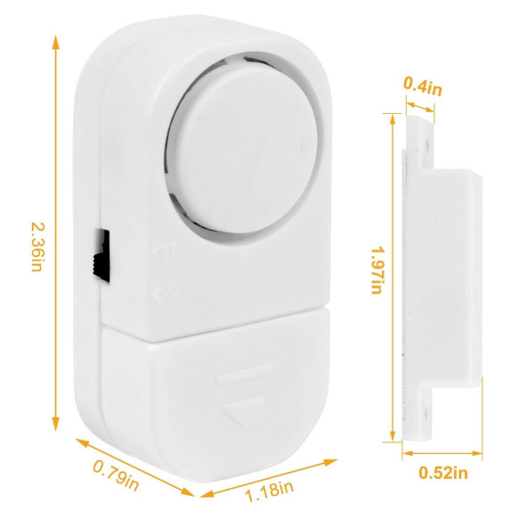 LD-9806 Kablosuz Alarm Sistemi Kapı Pencere Alarmı Hırsız ALARMI - 7