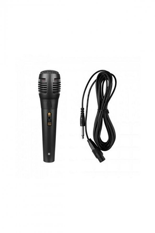 gaman Pro Voice Dynamic Vocal Mono 6,35mm Dinamik Mikrofon Kablolu Karaoke Mikrofonu