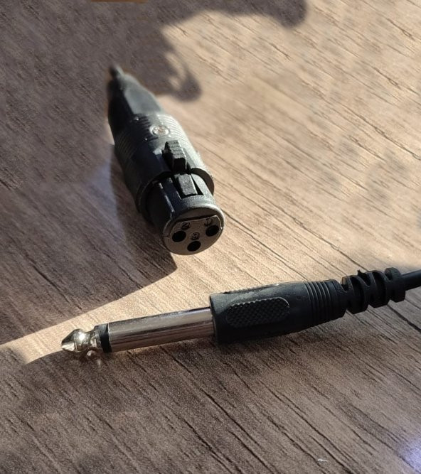 gaman Pro Voice Dynamic Vocal Mono 6,35mm Dinamik Mikrofon Kablolu Karaoke Mikrofonu - 3