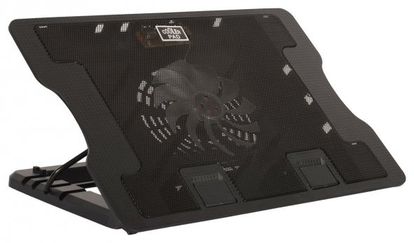 gaman COOLING PAD Yeni Nesil 17 - 9 Gaming Standlı Yükseklik Ayarlı Notebook Laptop Soğutucu IŞIKLI - 2