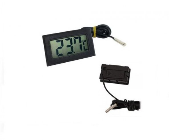 gaman TPM-10 Yeni Model Problu İç Veya Dış Mekan Sıcaklık Ölçer Mini Dijital Termometre - Resim 2