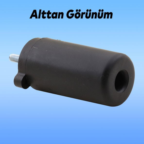 Gizli Mobilya Kanepe Sehpa TV Ünitesi Koltuk Orta Destek Ayağı Ayarlanabilir 9.5 cm Siyah Baza Ayak - 4