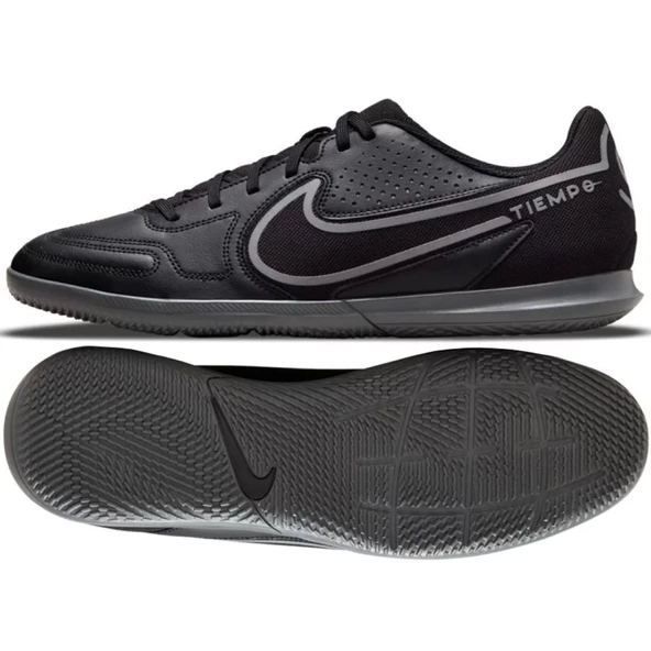 Nike Tiempo Legend 9 Club Ic Mfootball shoes black bl - 3