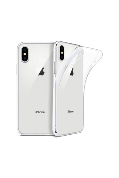 Apple iPhone XS Max Premium Silikon Kılıf Şeffaf