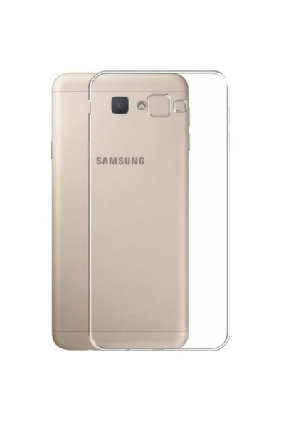 Samsung Galaxy J5 Prime Premium Silikon Kılıf Şeffaf