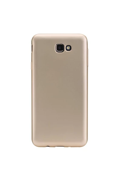 Samsung Galaxy J5 Prime Premium Silikon Kılıf Gold