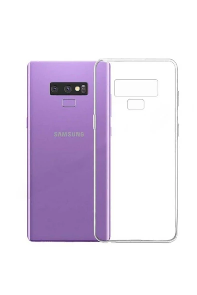 Samsung Galaxy Note 9 Premium Silikon Kılıf Şeffaf