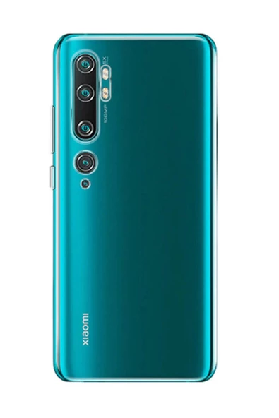 Xiaomi Mi Note 10 Pro Premium Silikon Kılıf Şeffaf