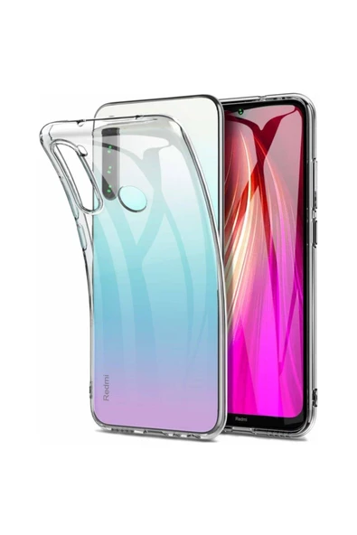 Xiaomi Redmi Note 8 Premium Silikon Kılıf Şeffaf