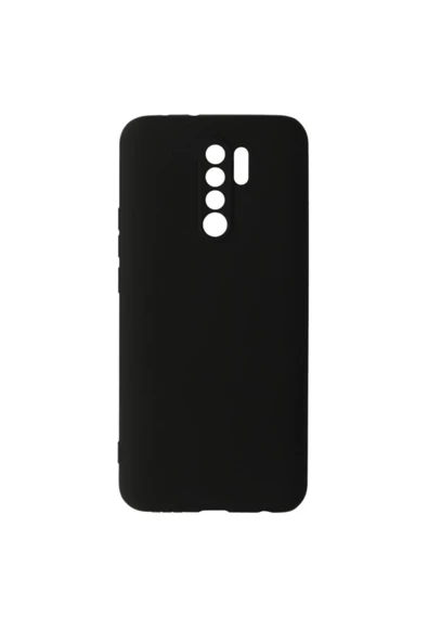 Xiaomi Redmi 9 Premium Silikon Kılıf Siyah