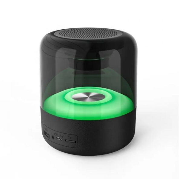 JapanEx Z5 Kablosuz Bluetooth Hoparlör Led Işıklı - Siyah - 3