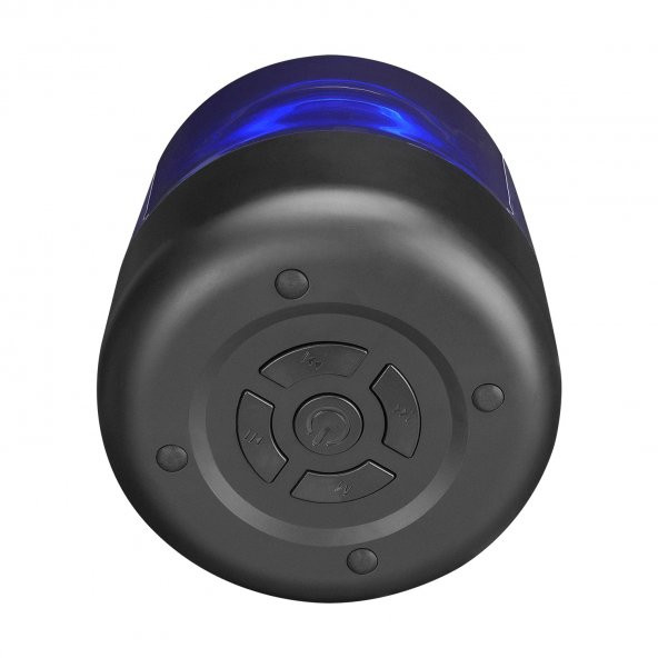 JapanEx Z5 Kablosuz Bluetooth Hoparlör Led Işıklı - Siyah - 4