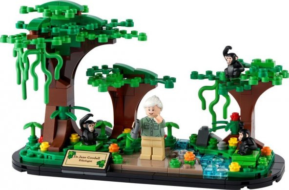 LEGO Promotional 40530 Jane Goodall Tribute - 3