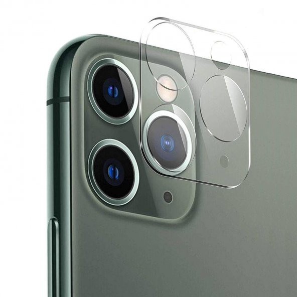 Apple iPhone 11 Pro Max Kamera Lens Koruma Camı