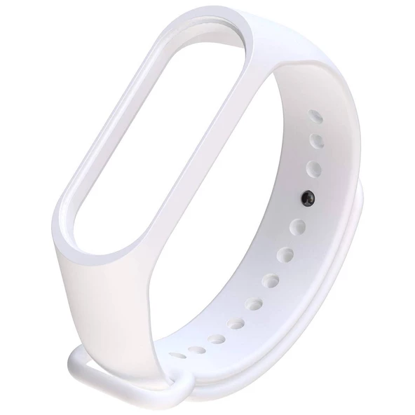 Xiaomi Mi Band 4 Silikon Kordon Beyaz