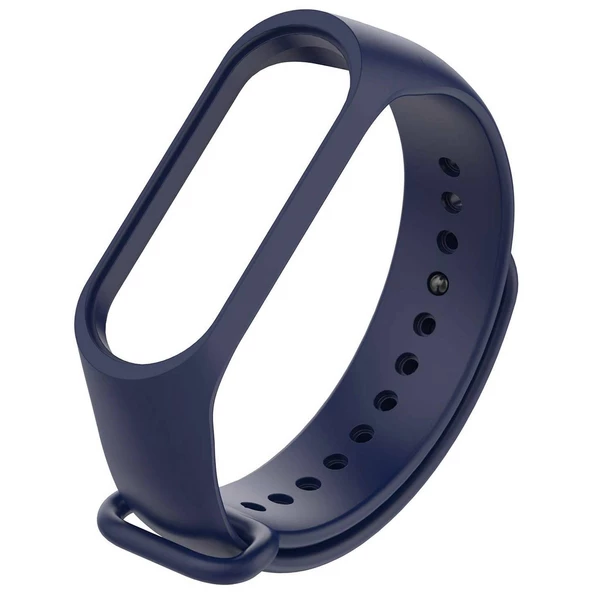 Xiaomi Mi Band 3 Silikon Kordon Lacivert